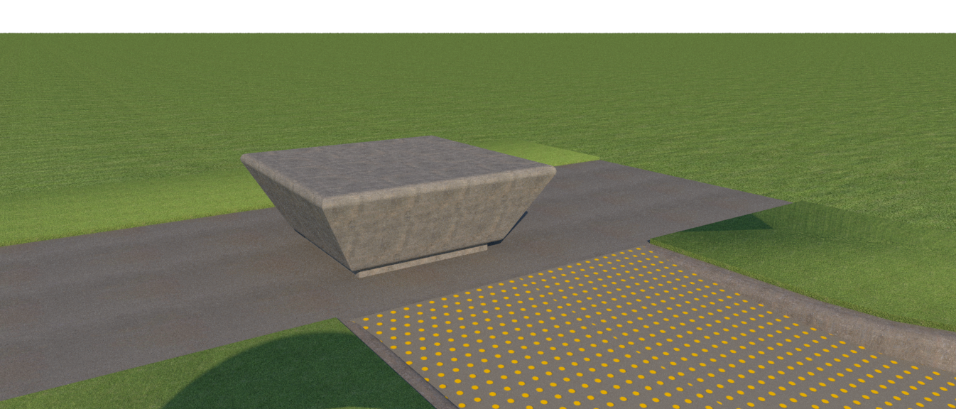 concrete bollards