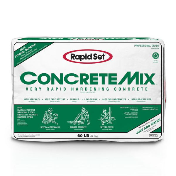 rapidset concrete repair compound